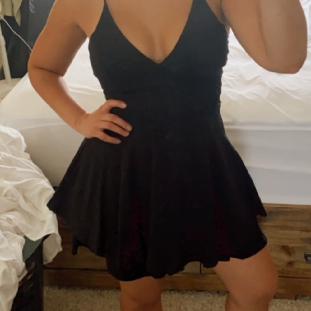 Black party dress